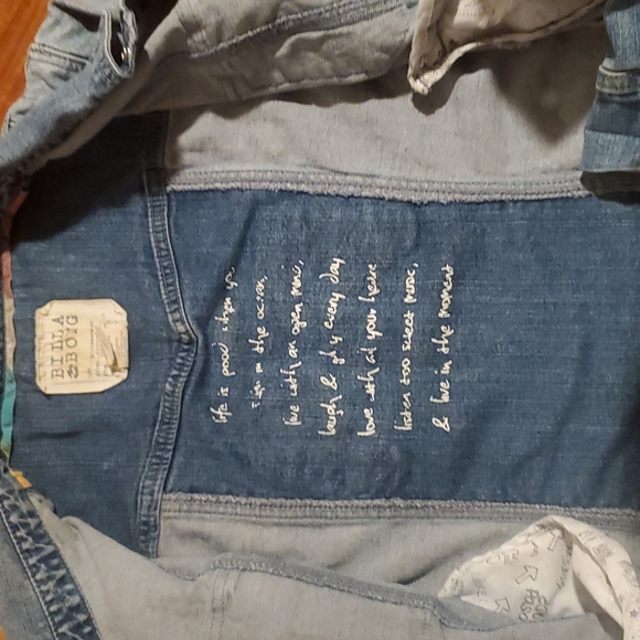 Billabong Jean jacket size medium - Picture 3 of 8